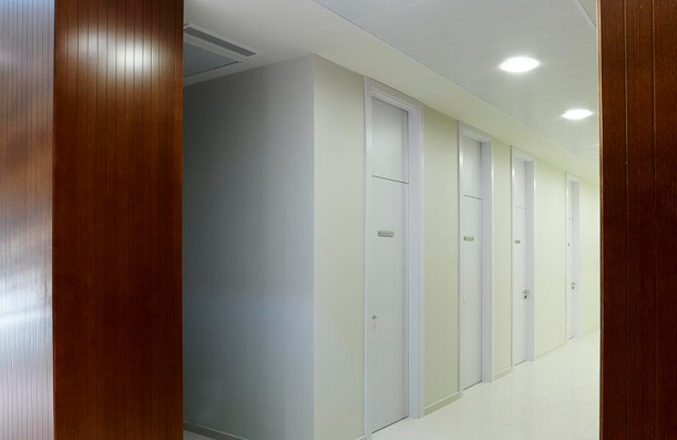 Doors. Institute of Oncology and Nuclear Medicine (IMOMA). Oviedo.