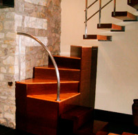 Custom staircase. Private house. Gijón.